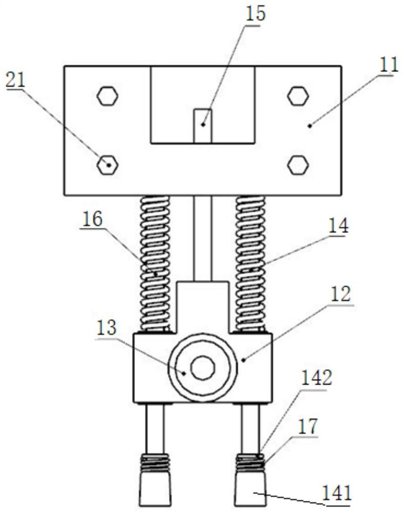 Special wire tightening device for linear cutting machine and linear cutting machine