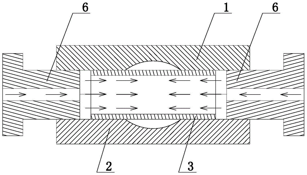 Inflatable thermoforming process of boron steel pipe