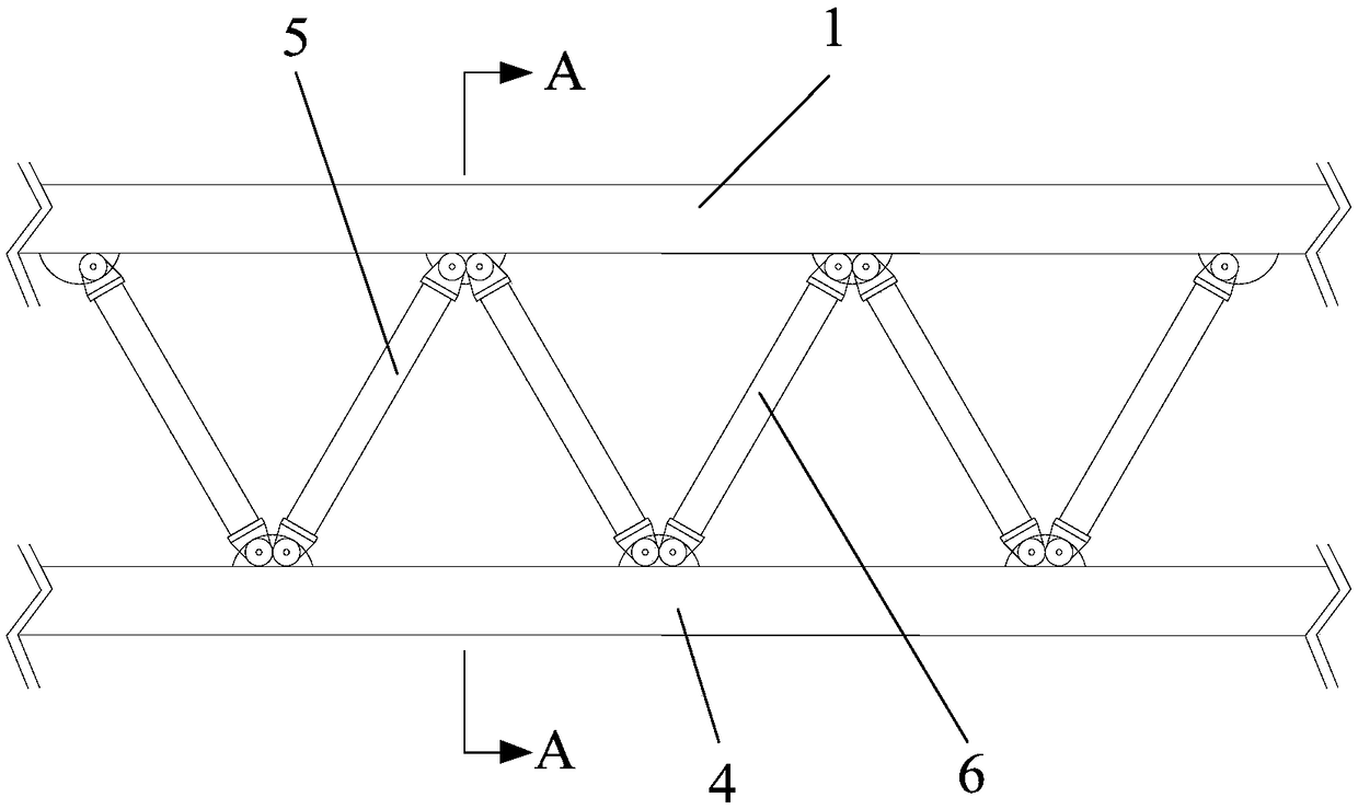 Fabricated prestressed long-span beam structure