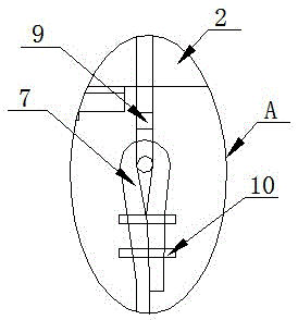 Corrugated type sealing device of oil tank guide post