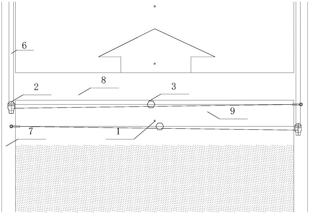 Filling method of aeolian sand void in shallow coal seam in western desertification mining area