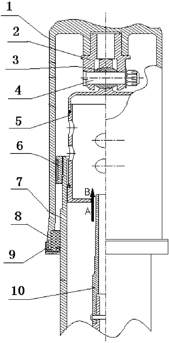 Buffering performance mechanism for oil needle type buffer