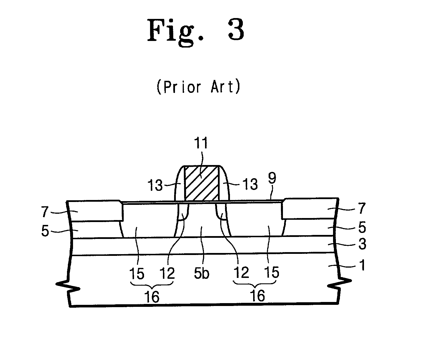 SOI semiconductor integrated circuit for eliminating floating body effects in SOI MOSFETs and method of fabricating the same