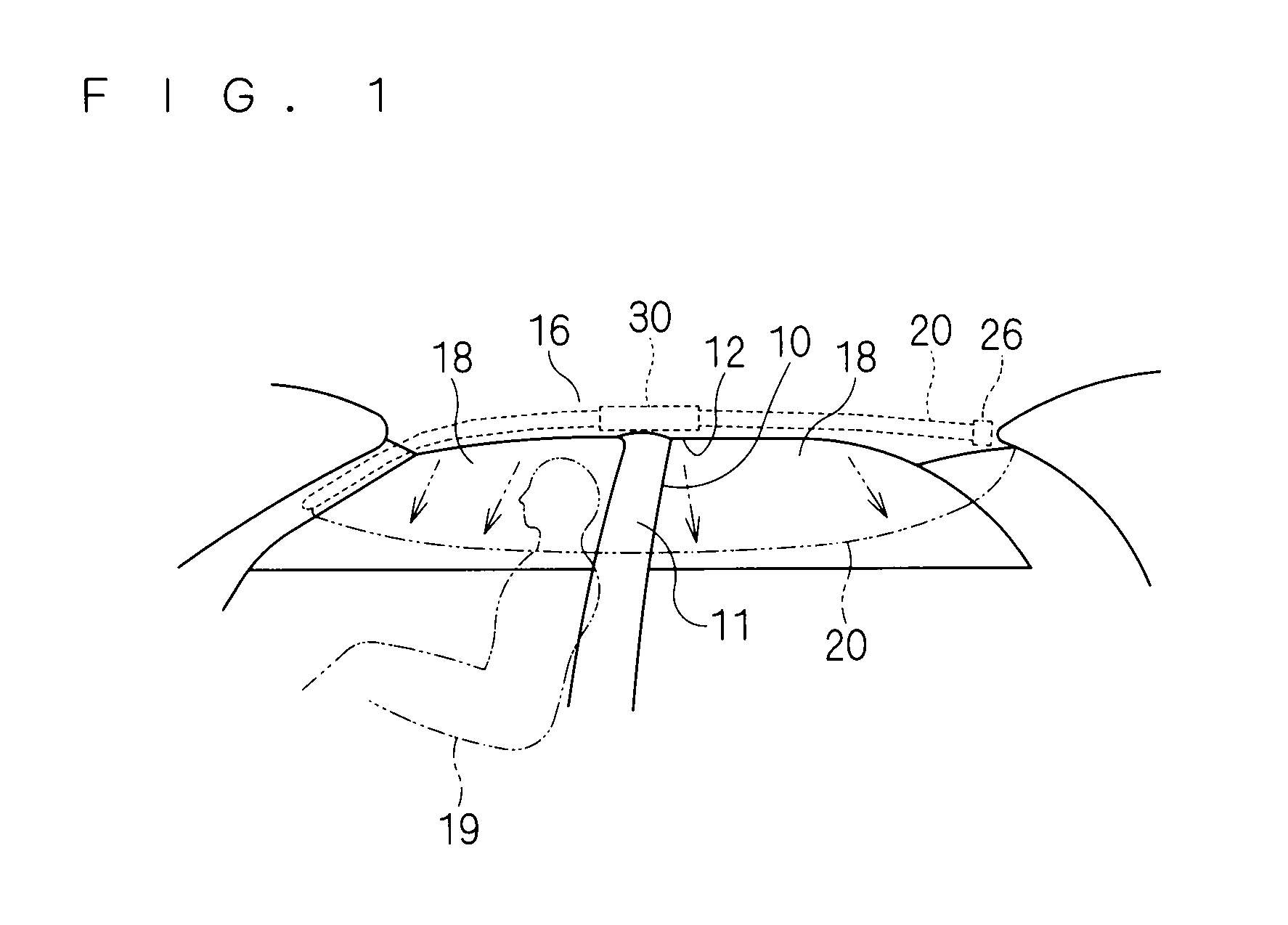 Member for restricting expansion of curtain airbag and structure of portion where curtain airbag is mounted