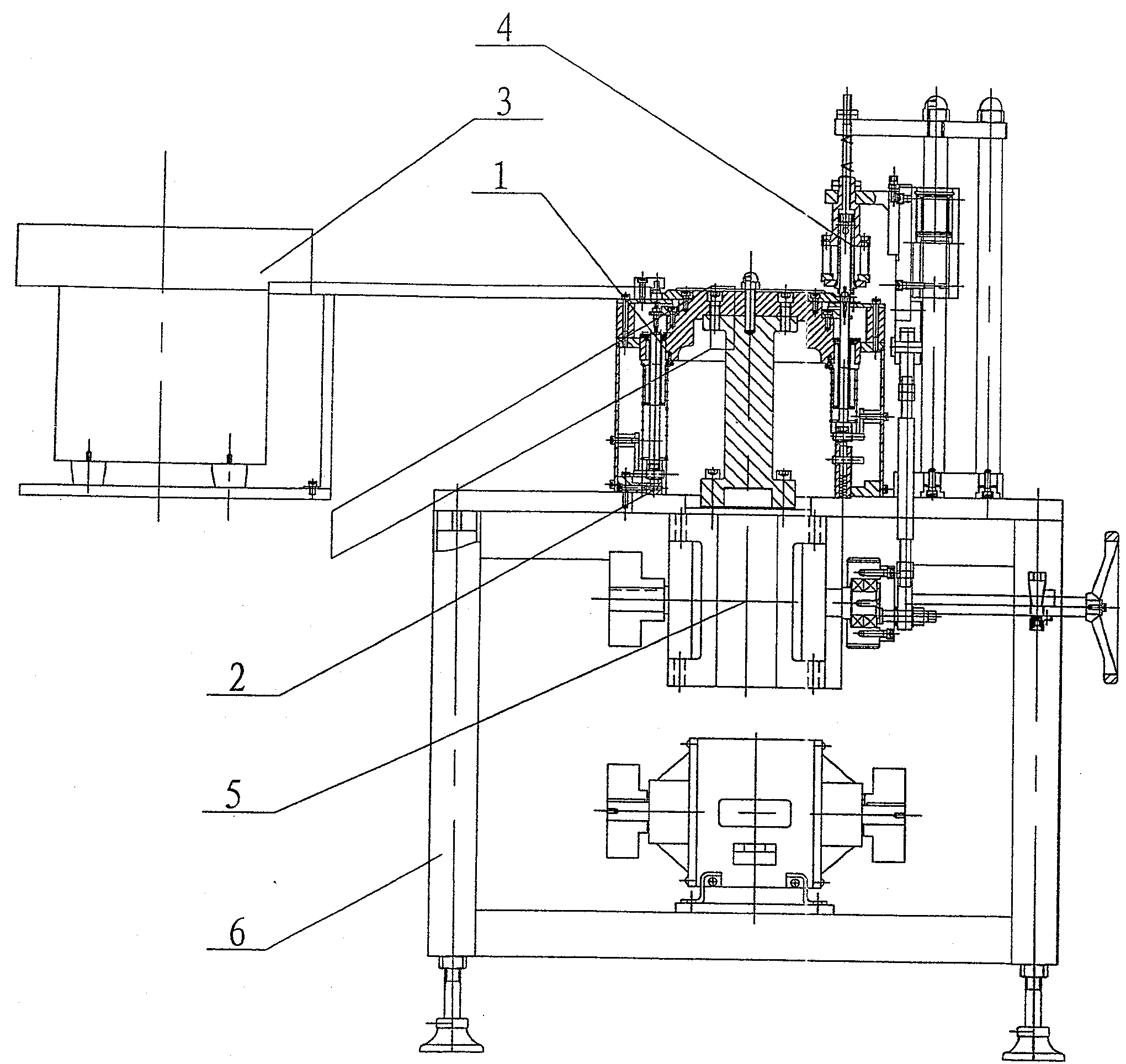 Novel atomizing pump electrified aluminum-shell sealing assembly machine