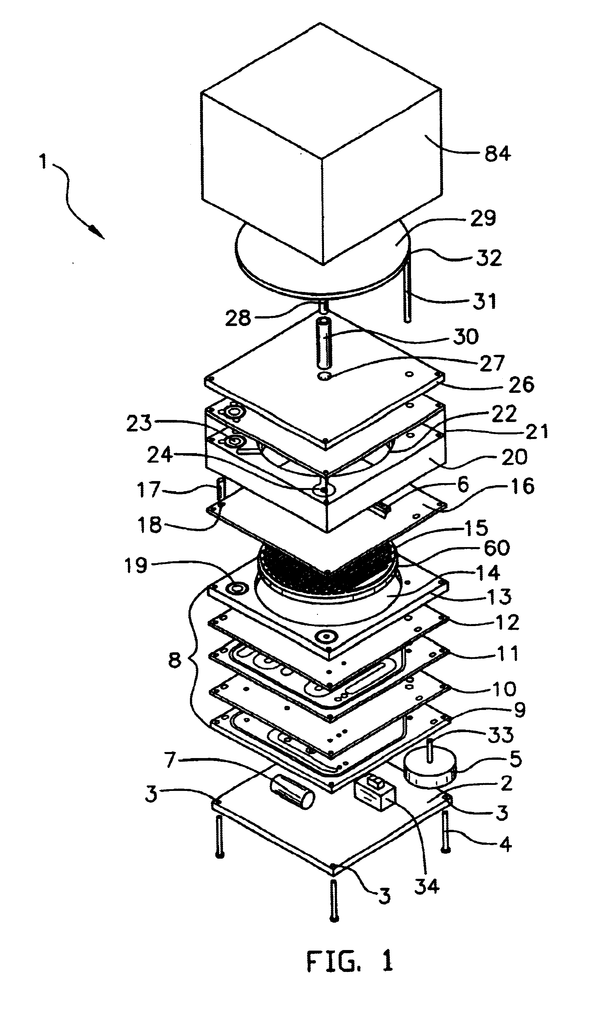 Water processing device with liquid seal