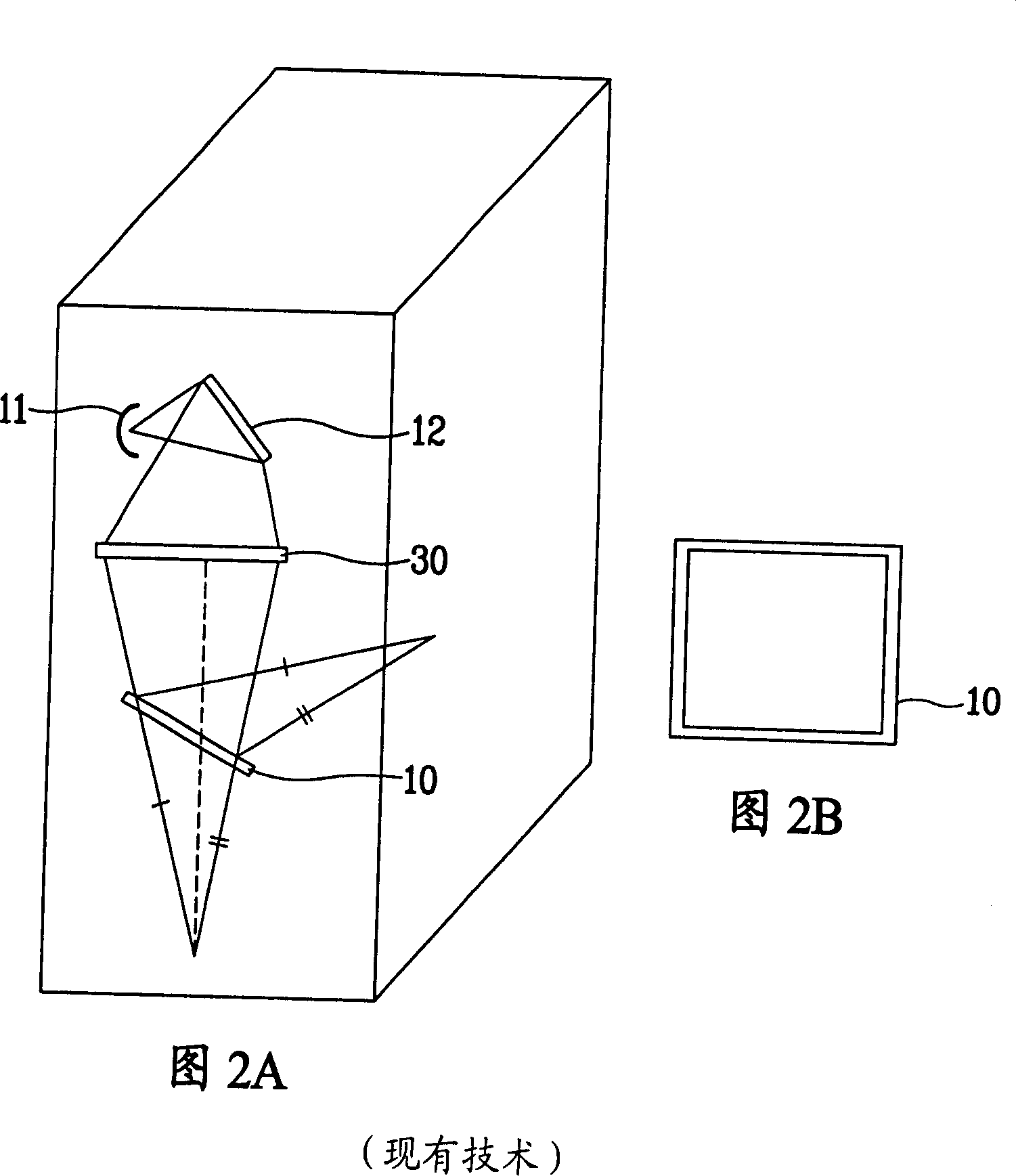 Lighting device for testing substrate