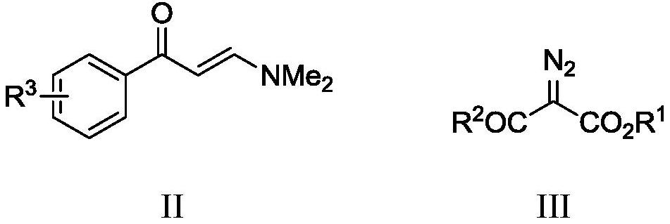 Polysubstituted benzochromone derivative and synthesis method thereof