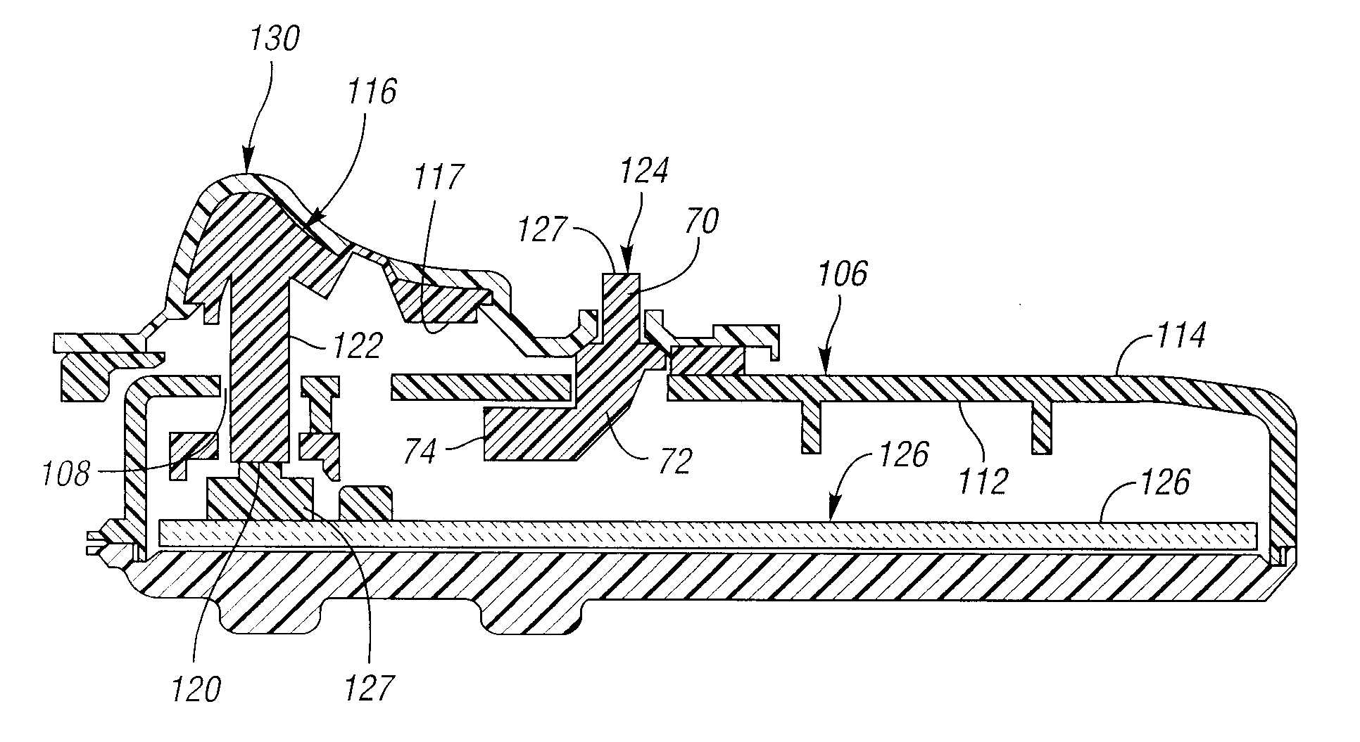 Electronic module for universal garage door opener and assembly method