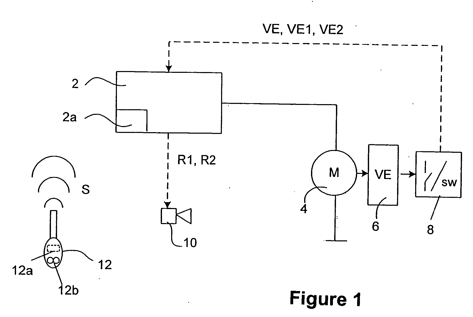 Door locking system for a motor vehicle