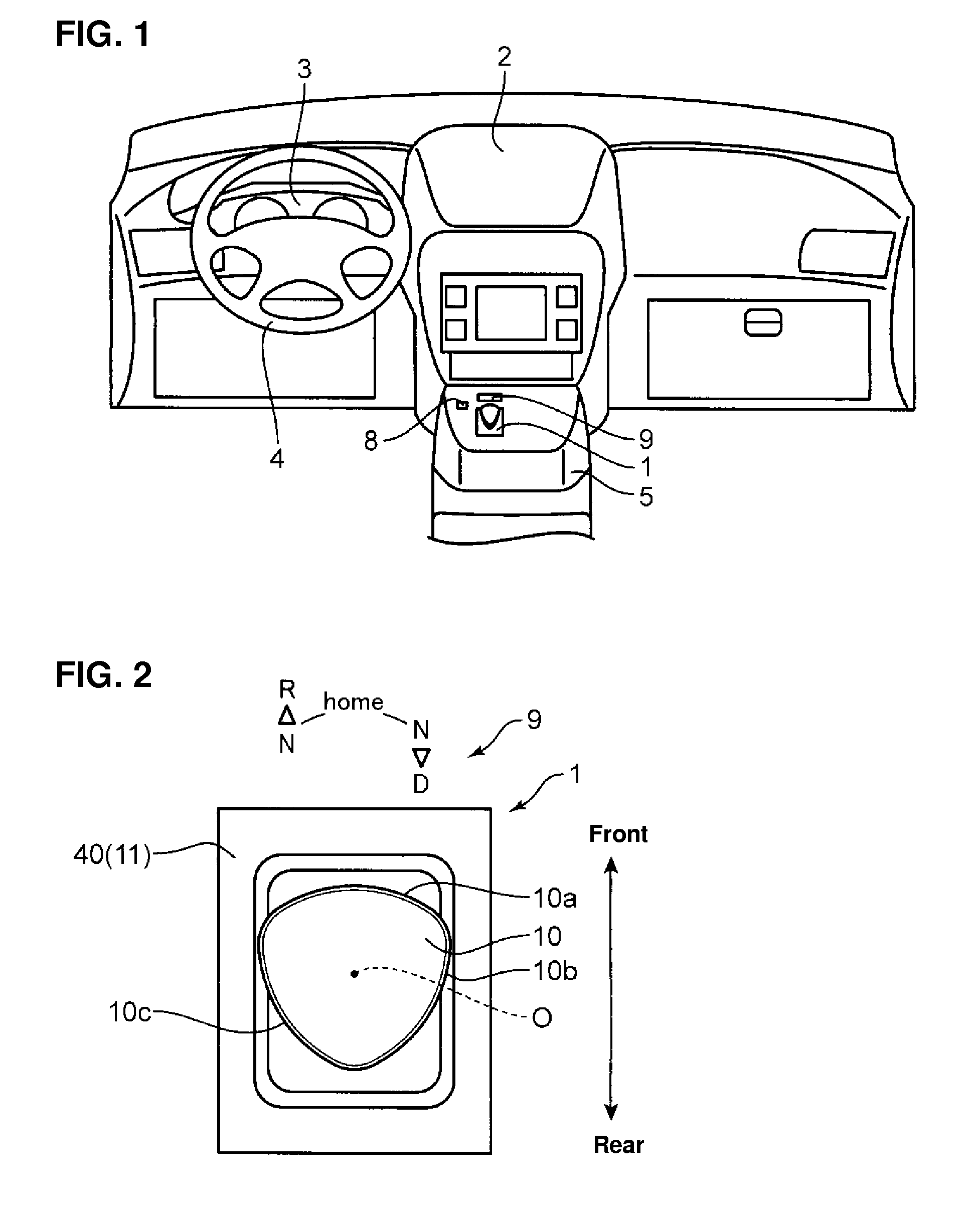 Shift control device for vehicle