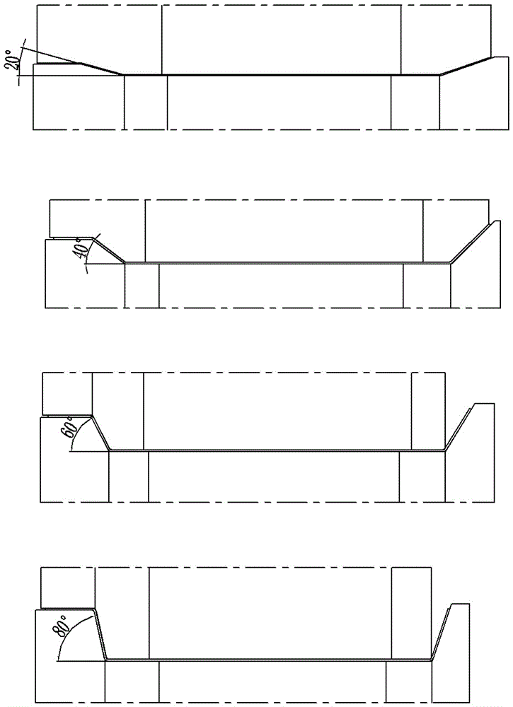 Roller-type continuous cold-bending forming method of stainless steel roof side beams