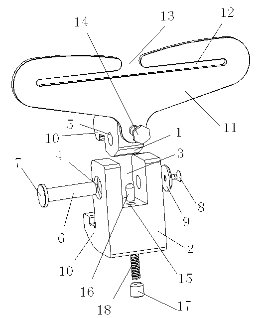 Clamping force increasing mechanism capable of quickly clamping and releasing