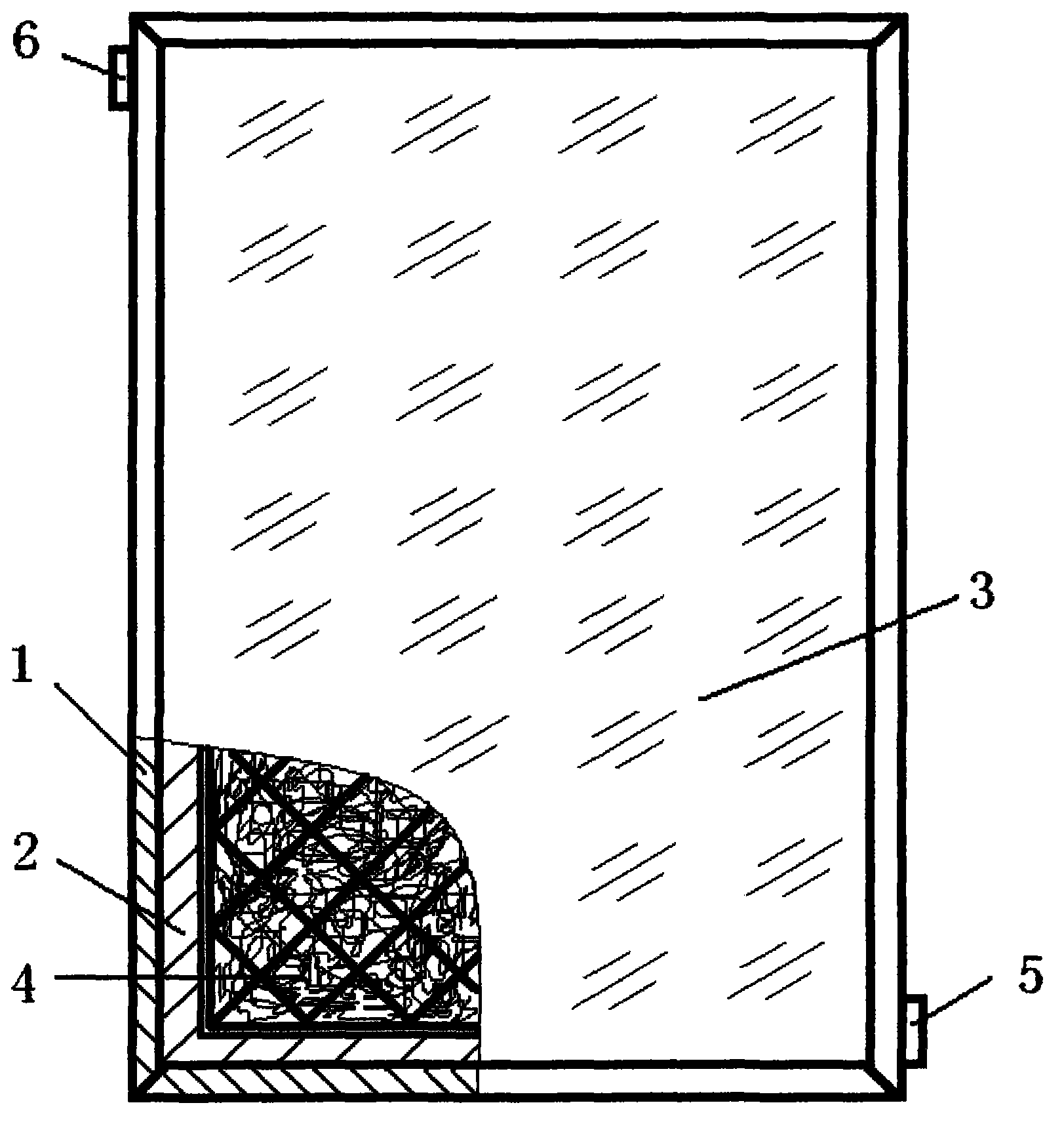 Novel solar heat collector with net wires