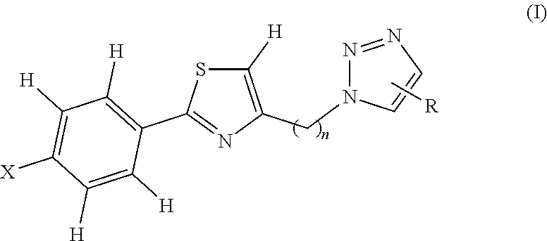 1,2,3 triazole-thiazole compounds, process for preparation and use thereof