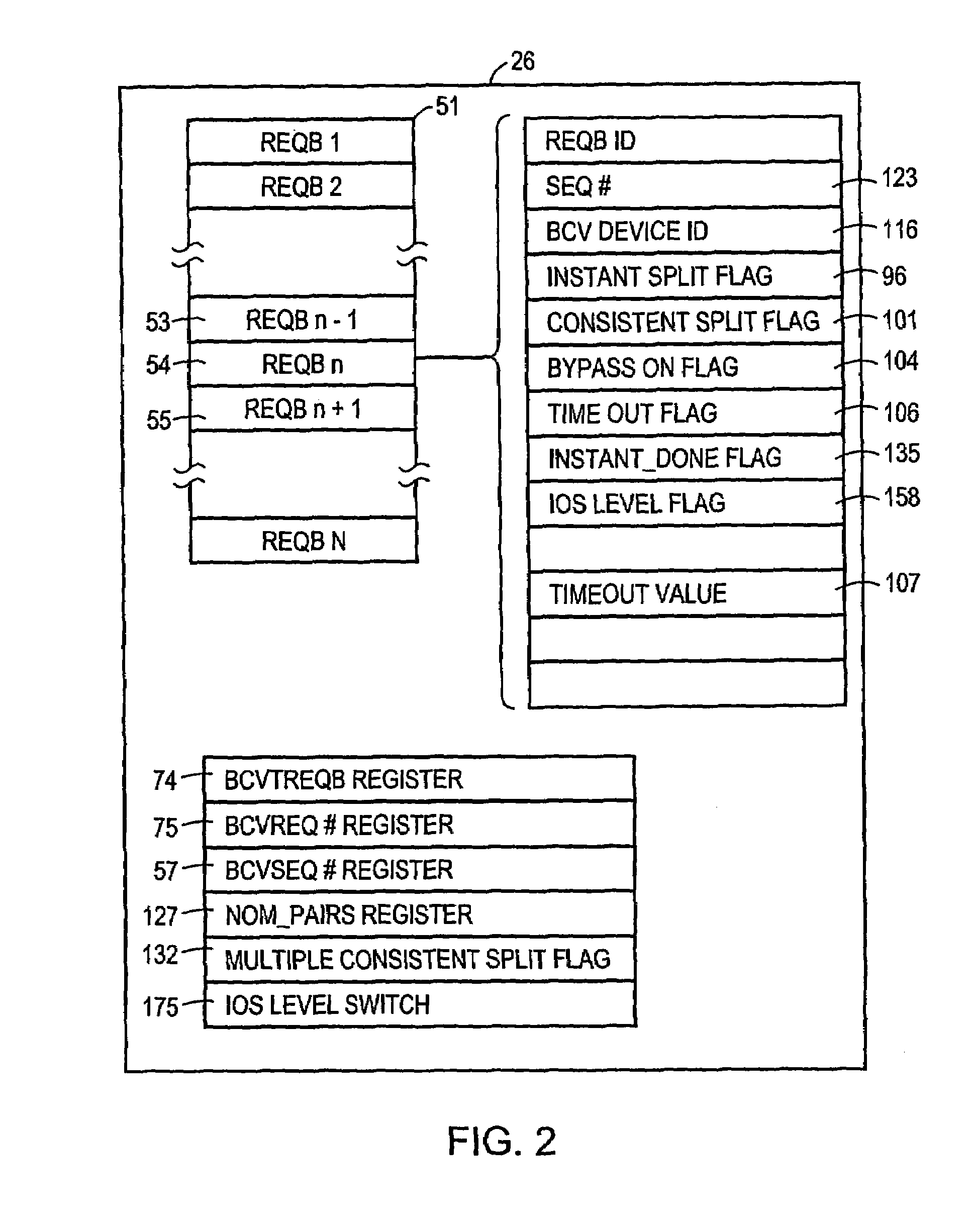 Method and apparatus for enabling consistent ancillary disk array storage device operations with respect to a main application