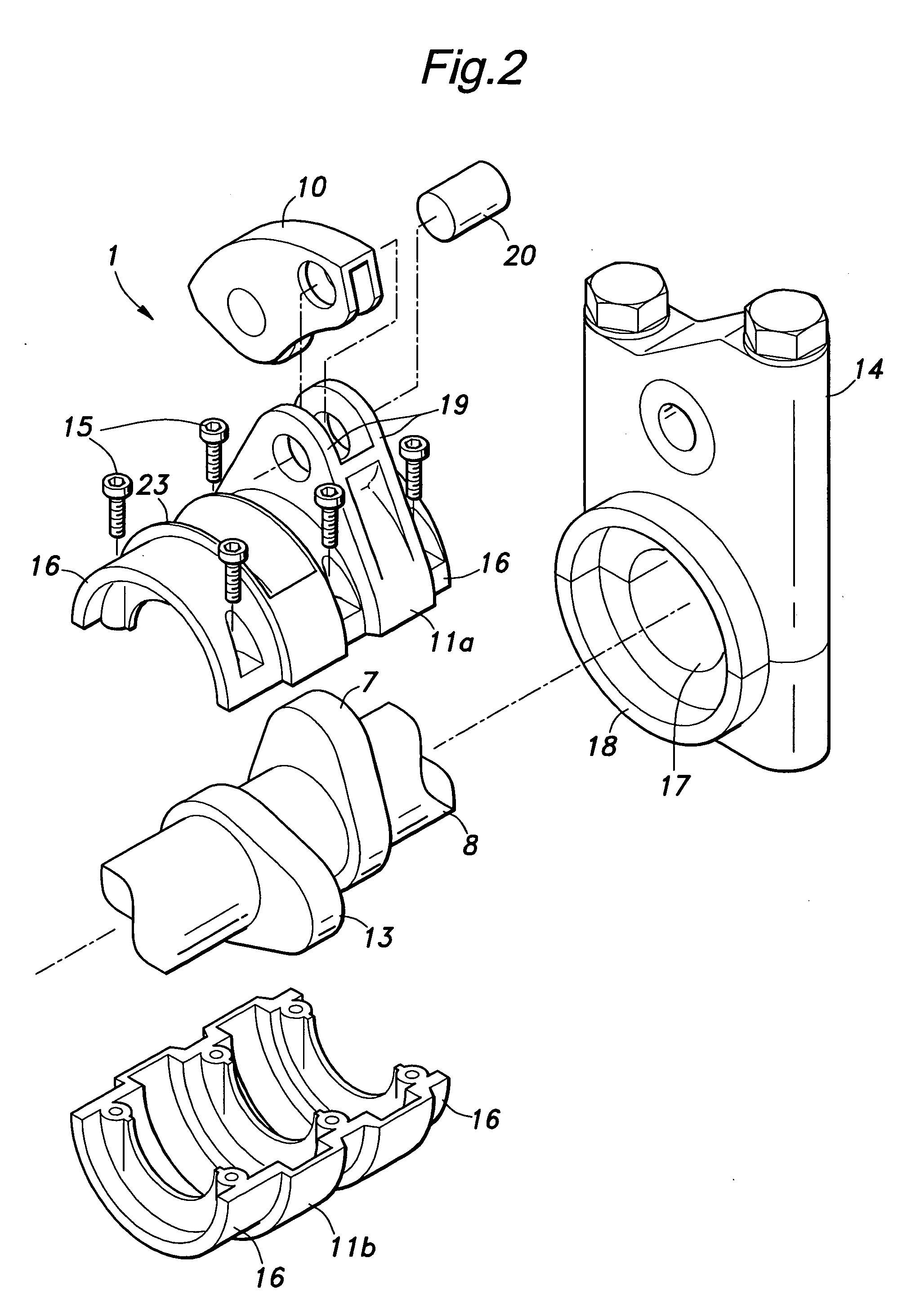 Variable valve actuating device