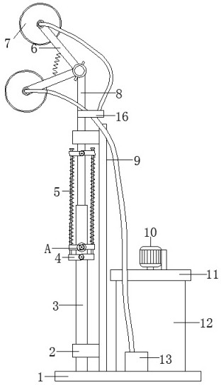 Solidification-preventing rapid painting device for interior decoration