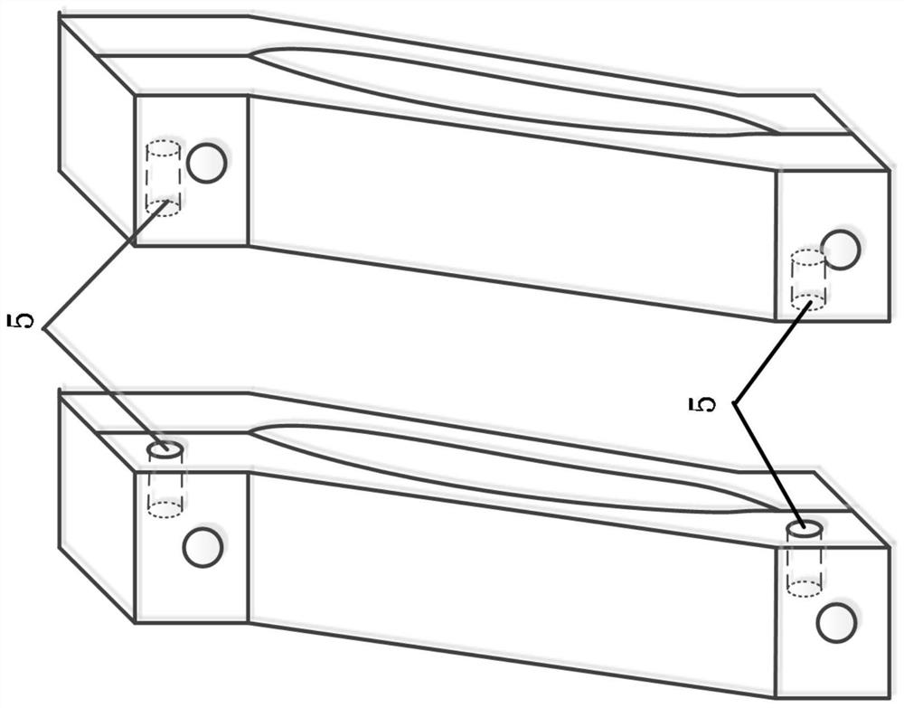 Hybrid structure blade, manufacturing method