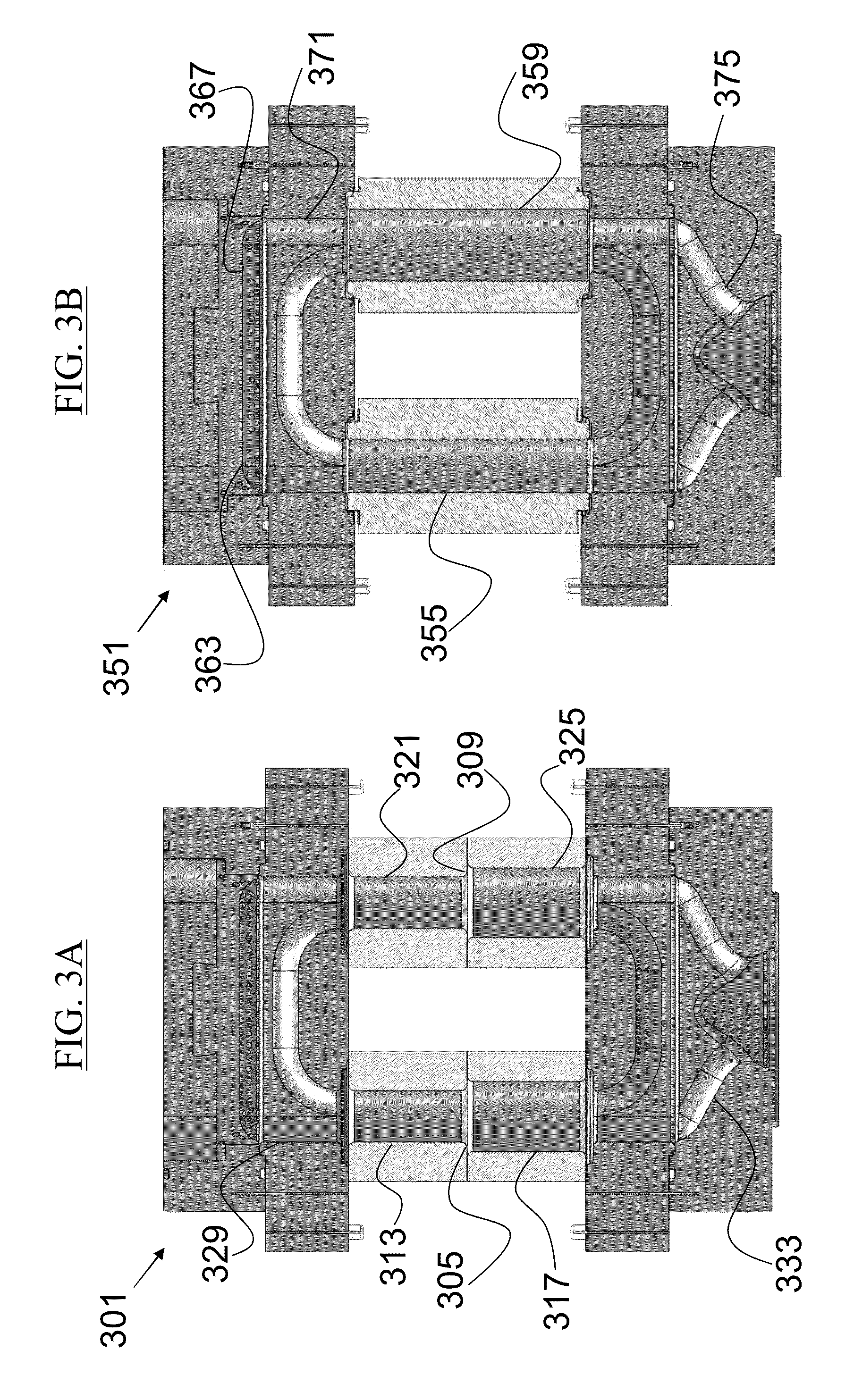 Toroidal Plasma Channel with Varying Cross-Section Areas Along the Channel