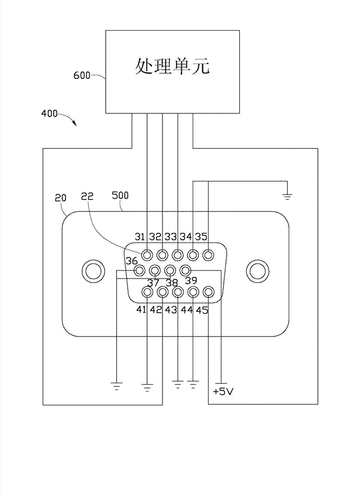 Connector plug and socket of tuner