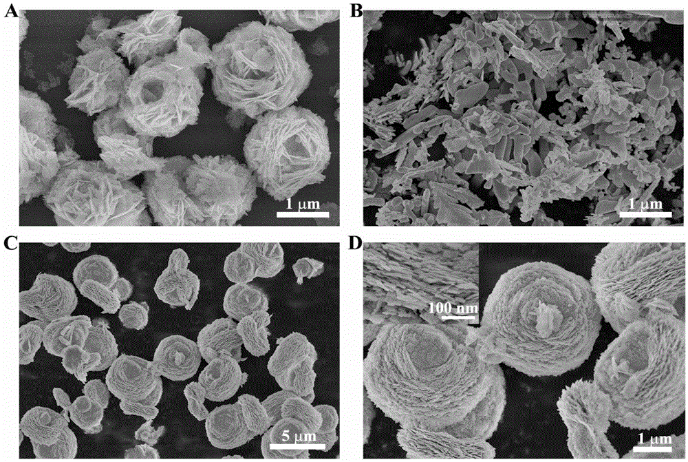 Bi2WO6 / BiVO4 heterojunction composite photocatalyst, preparation method and application thereof