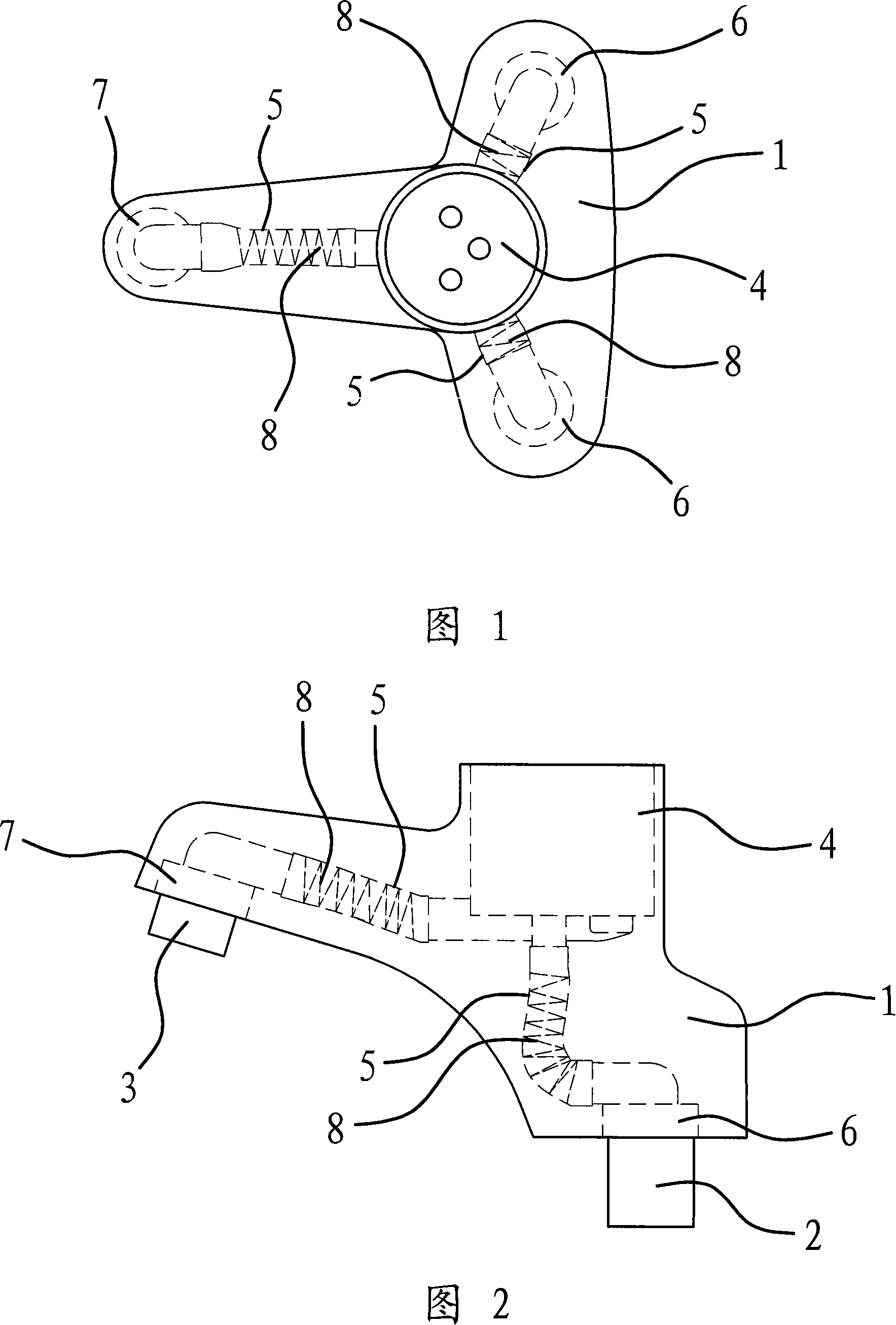 Method for manufacturing imitating jade tap and its product and mould