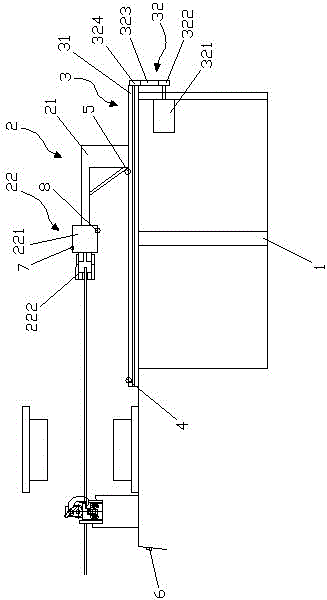 Automatic wire clamping and drawing device