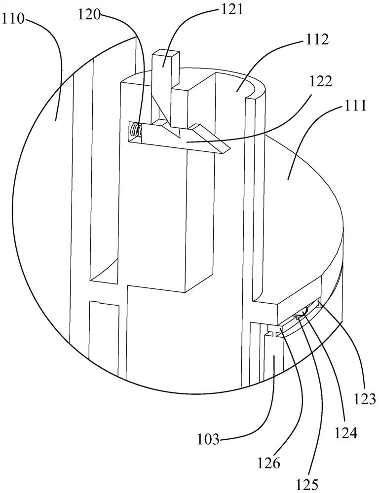 An electric cup brush device