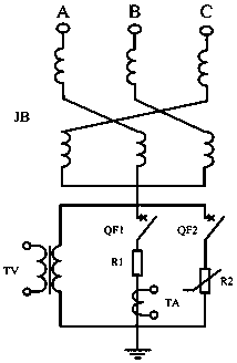 A Rapid Diagnosis Method for Fault Types of Transfer Grounding Devices in Distribution Networks