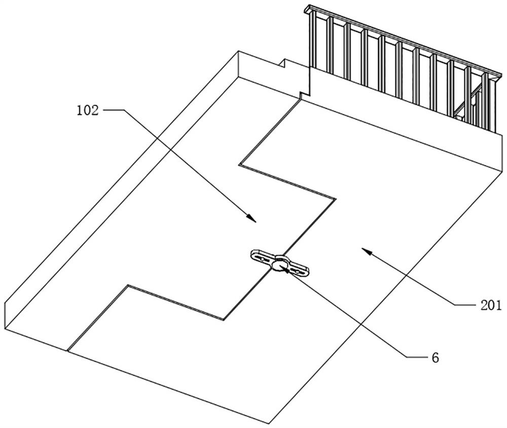 Mounting structure of steel structure cantilever balcony