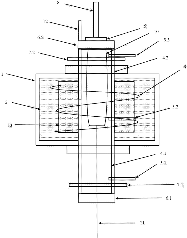 Optical fiber drawing furnace