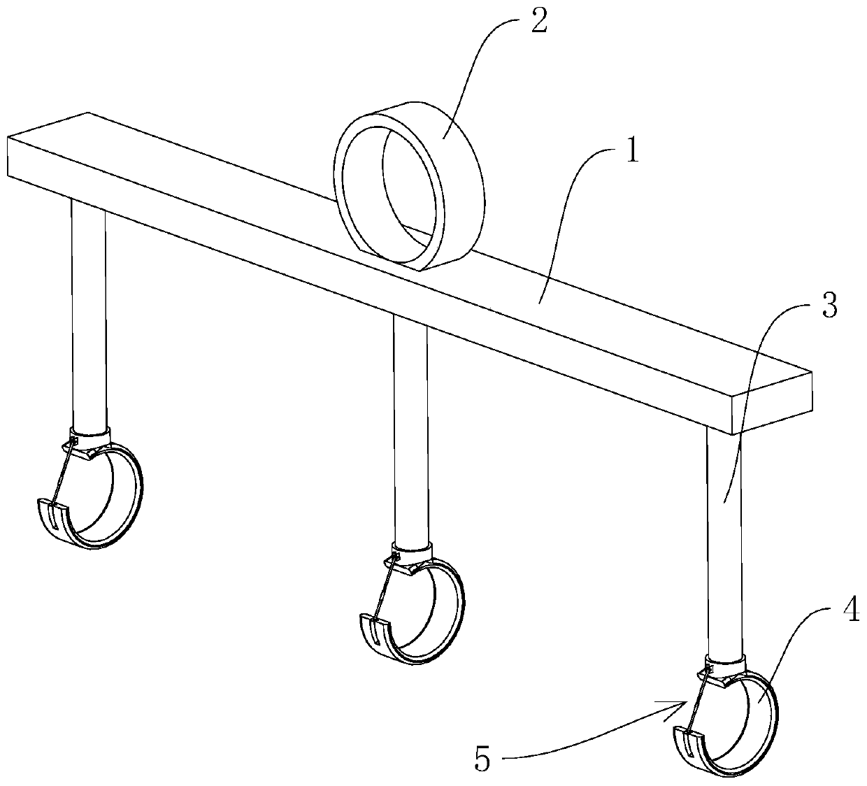 Hoisting device for assembled prefabricated wall