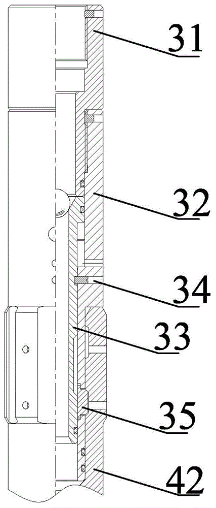 Coiled tubing speed pipe column and liquid draining and gas collecting method