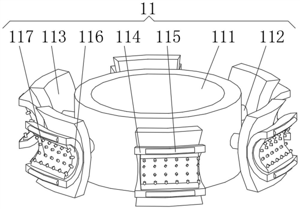 Power supply cable winding device