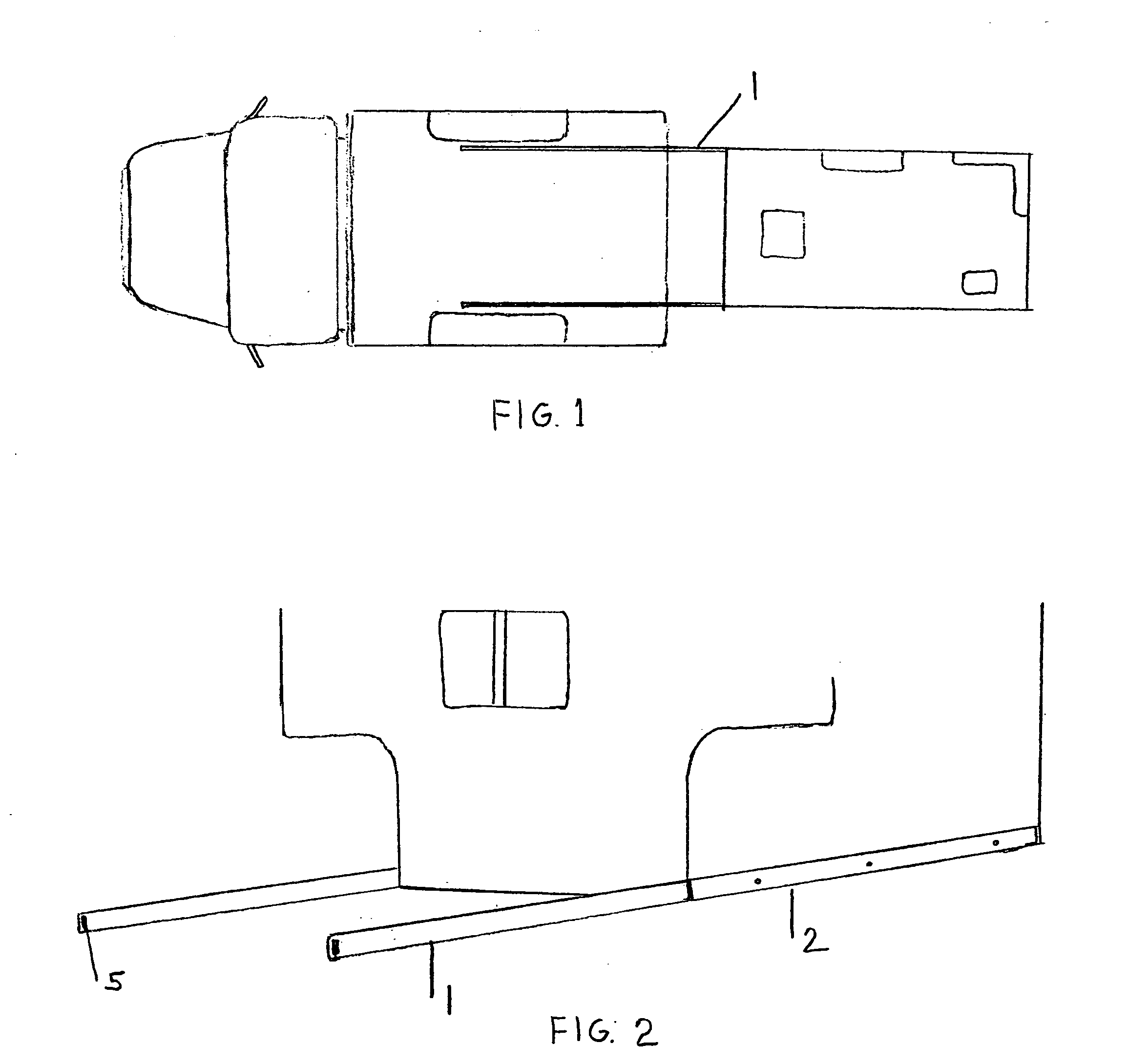 Pickup camper loading guides