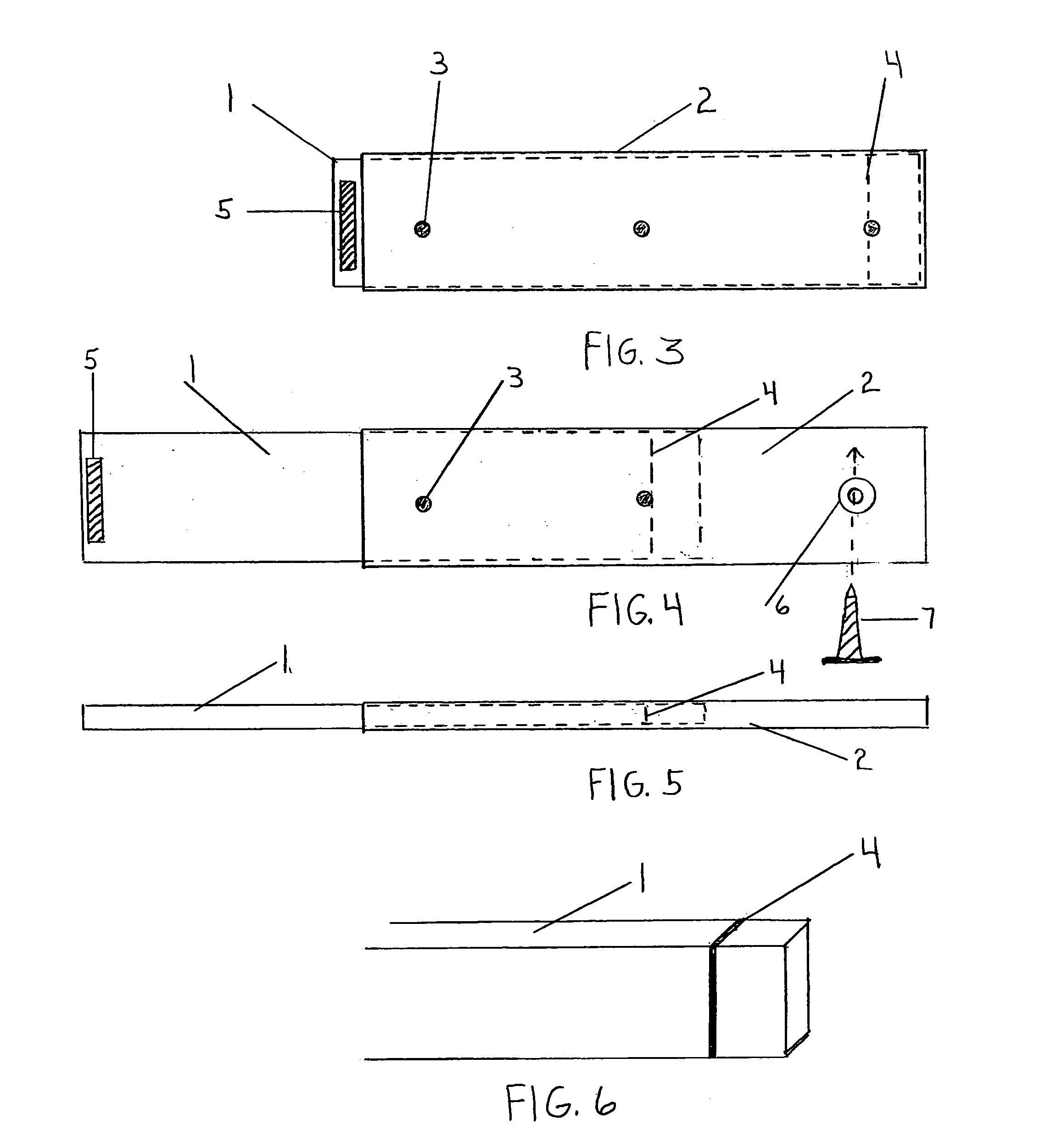 Pickup camper loading guides