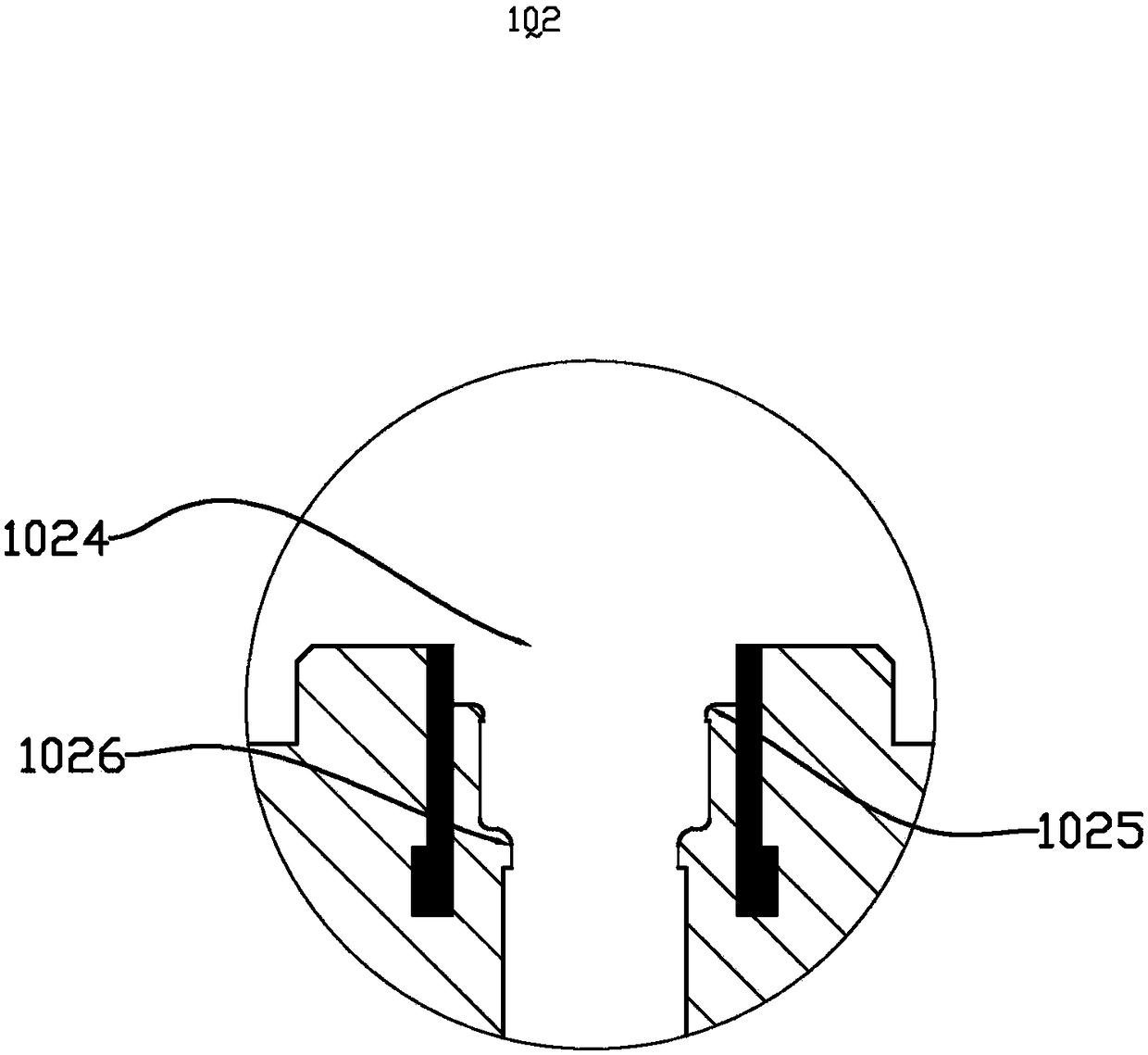 Automatic punching molding die of semiconductor product and processing method thereof