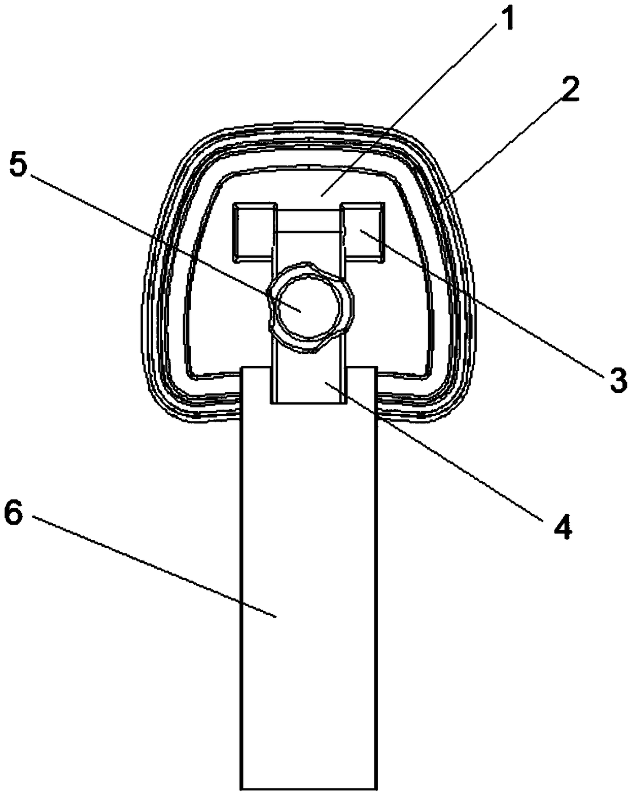 Head pillow special for dental chair