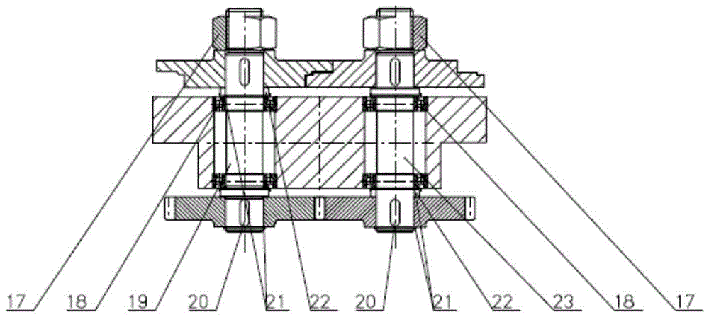 A kind of L-shaped steam seal sheet molding device and production method