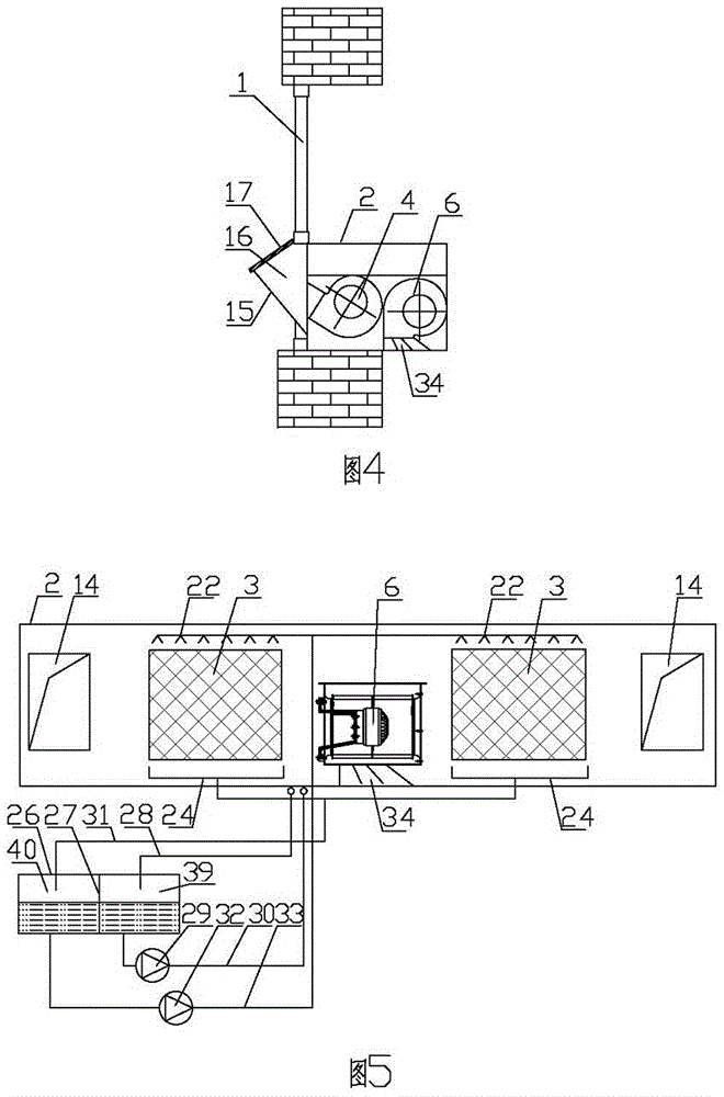 Evaporation refrigeration air conditioner unit combined with window