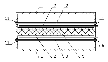 Electrical-steam PVC (polyvinyl chloride) plastic board local-heating device