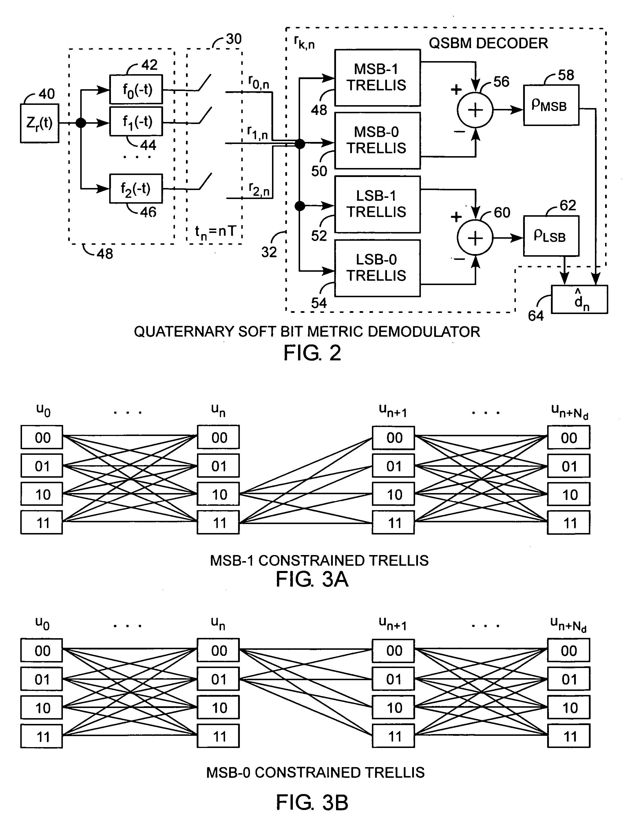 Quaternary precoded continuous phase modulation soft bit metric demodulator