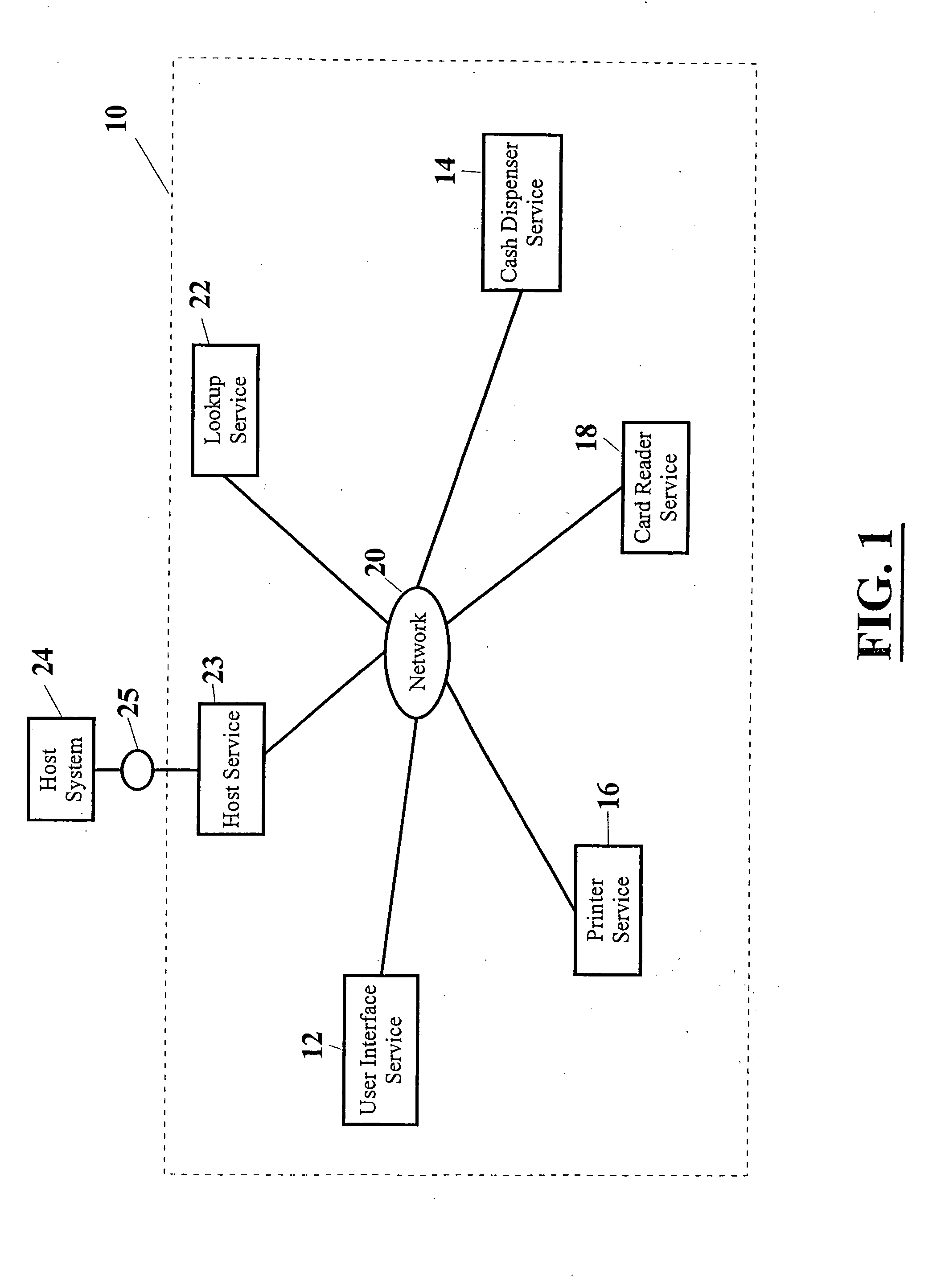 Cash dispensing automated transaction machine and method