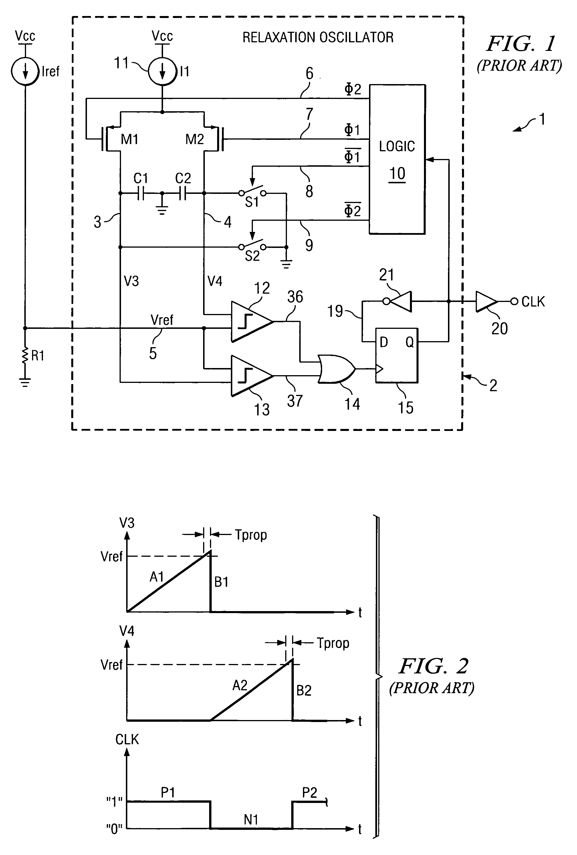 Analog circuit and method for multiplying clock frequency