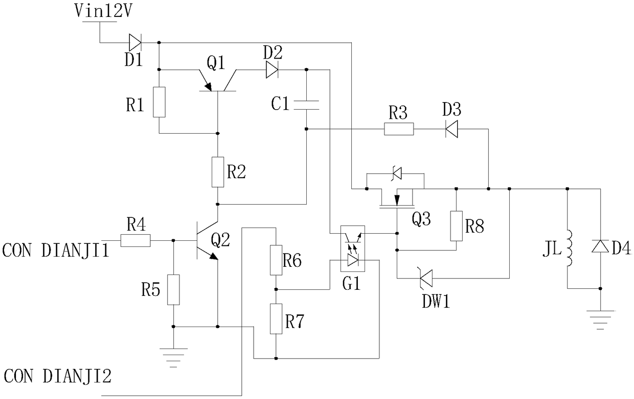 Generator one-key start-stop control system