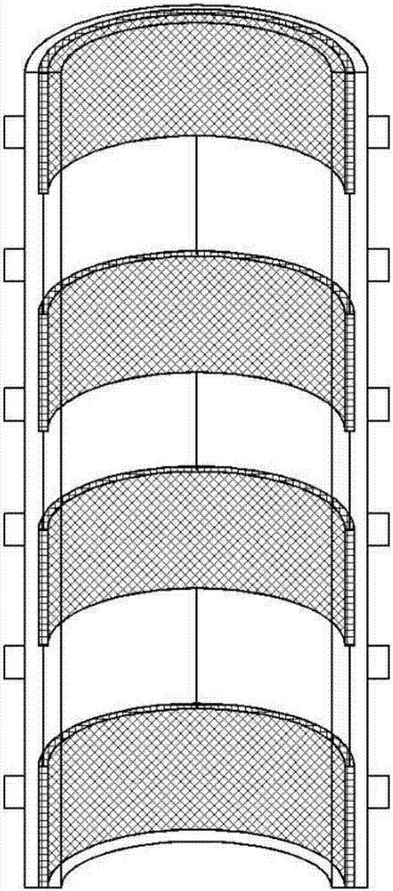 Preparation technology of reinforced silicone airway stent