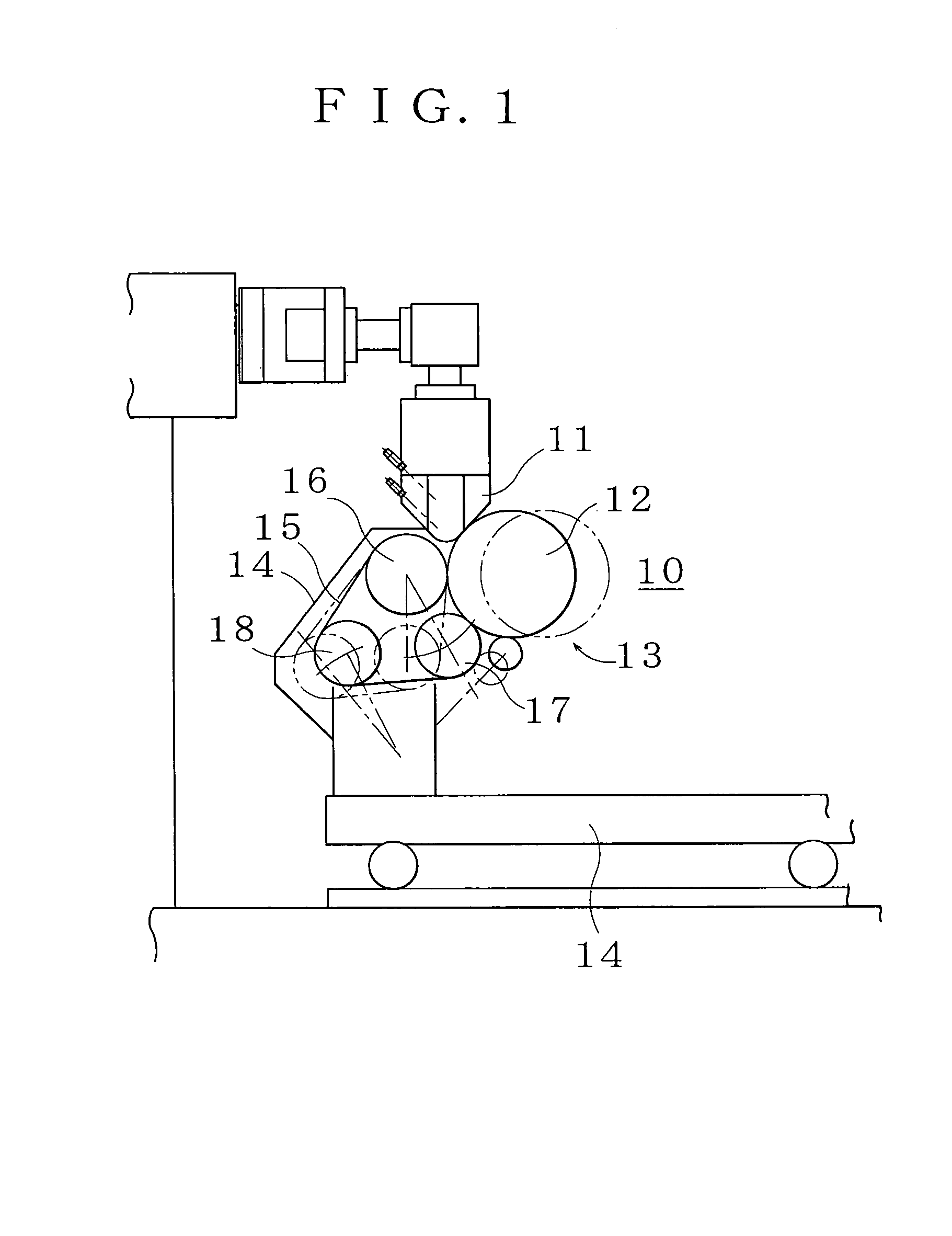 Method and apparatus for producing thermoplastic synthetic resin sheet or film