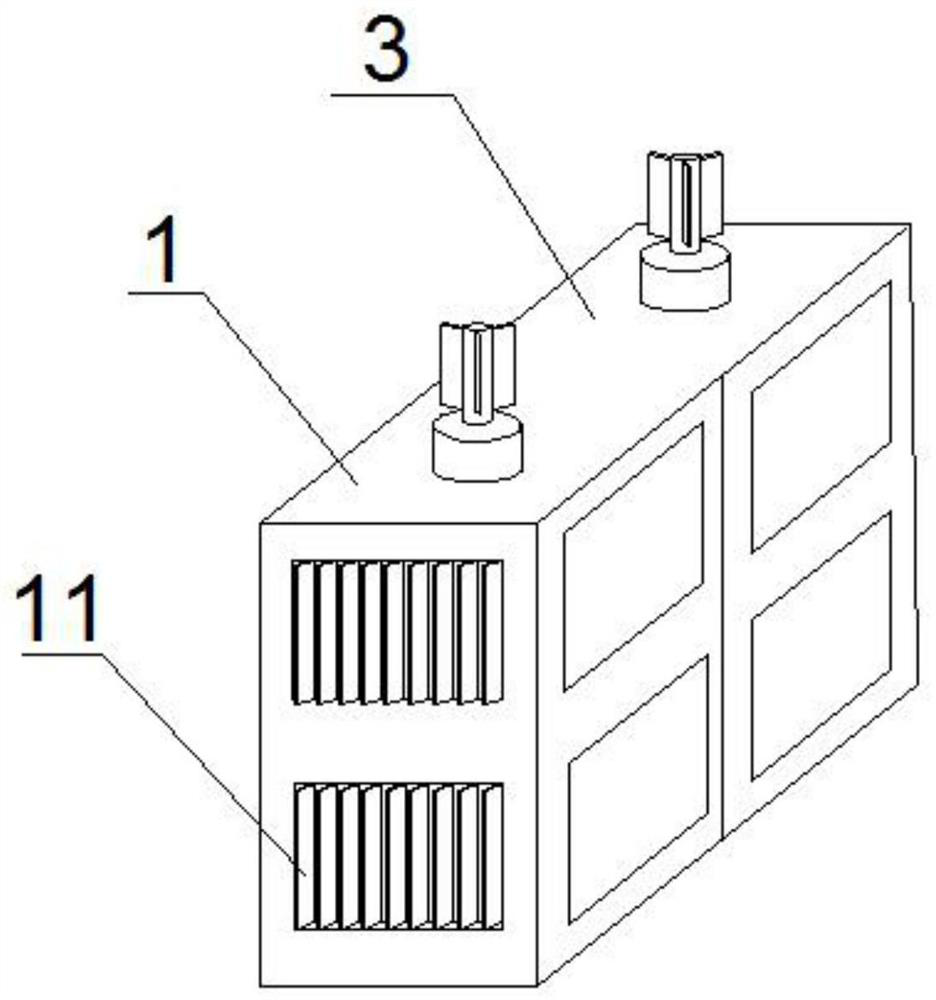 A kind of natural ventilation system for controlling honeycomb box and control method thereof