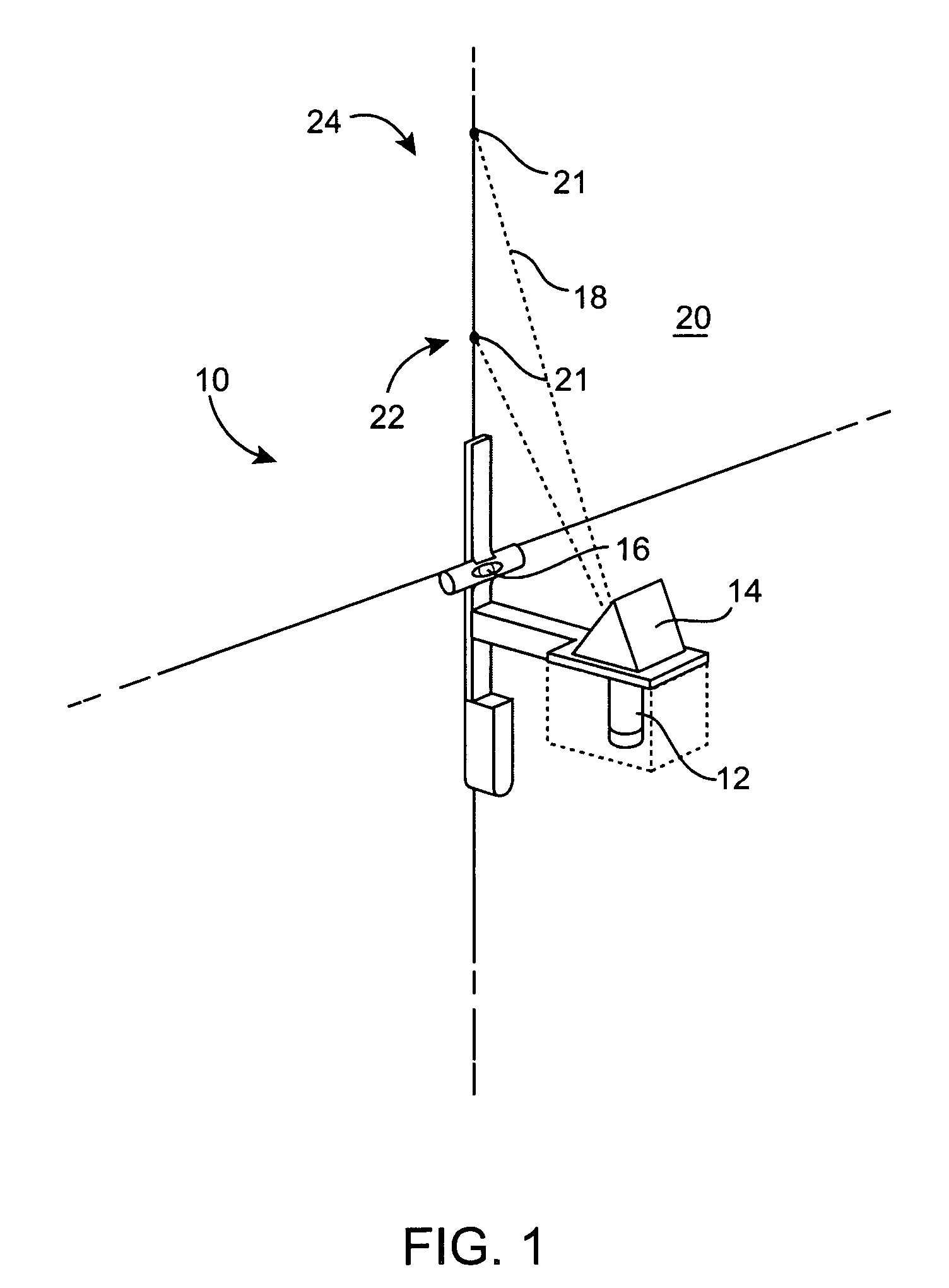 Device for graphically showing a schedule